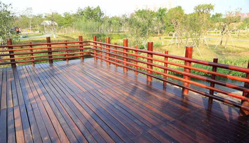 Wood Railing Replacement in Olathe, KS