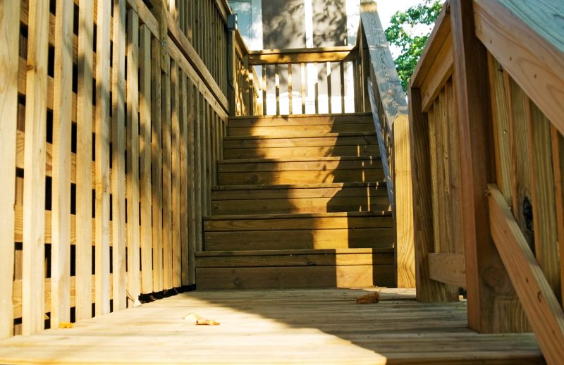 Wooden Steps Installation in Olathe, KS