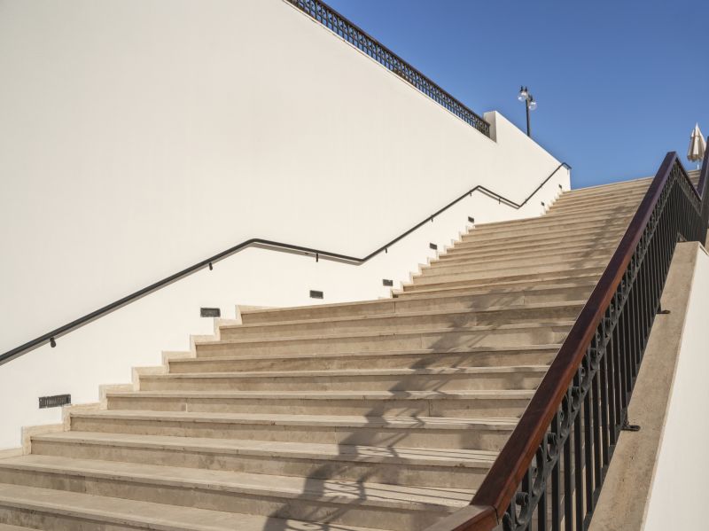 Curved Staircase Installation in Kansas City, KS