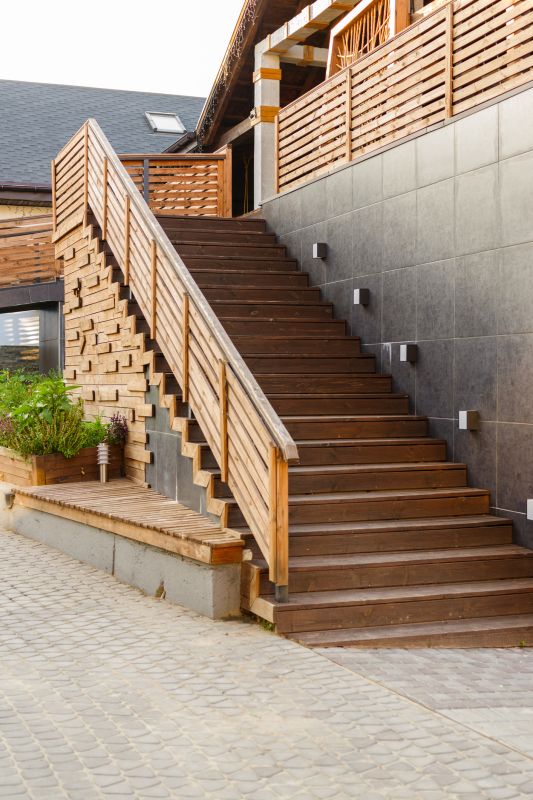 Oak Stairs Installation in Olathe, KS