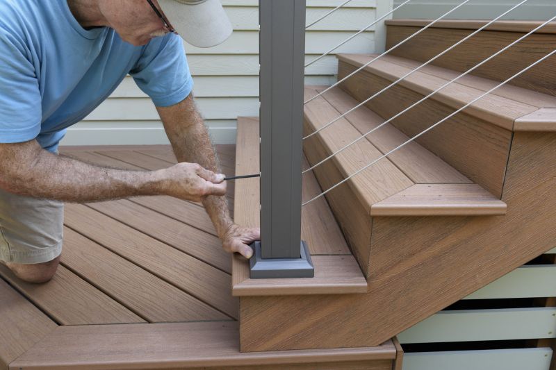 Patio Handrail Installation in Olathe, KS