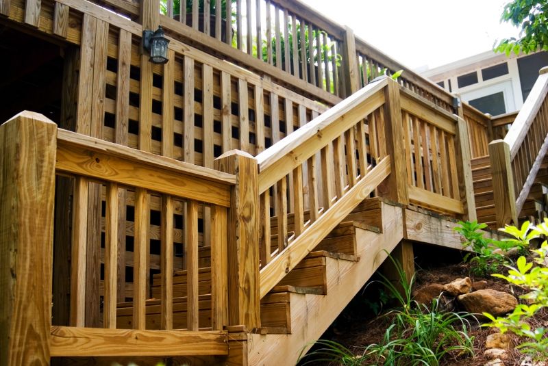 Stair Banister Installation in Wilmington, NC