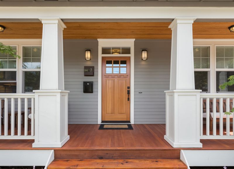 Wood Porch Construction in Seattle, WA